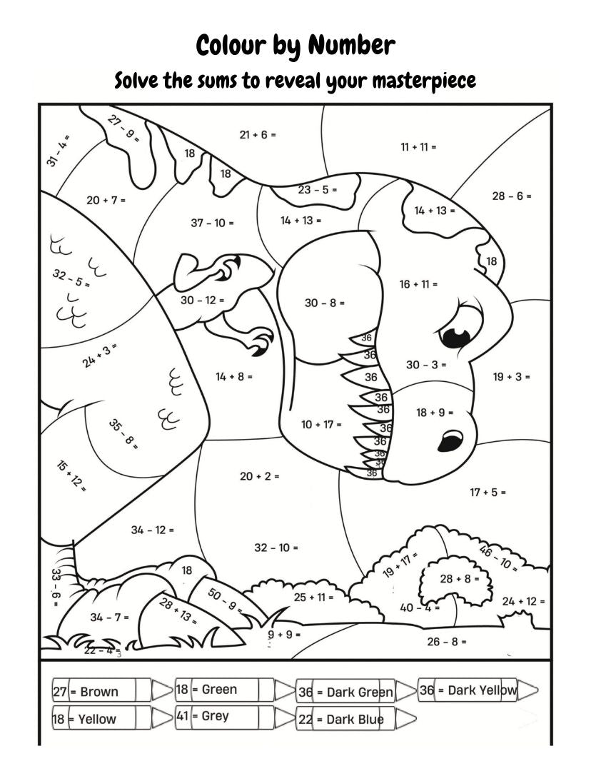 colour by number dino activity jpg