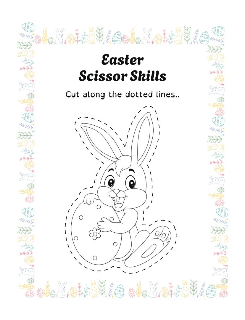 cut the rabbit activity