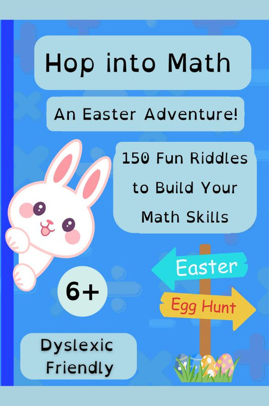 Cover of Math Riddle Book for kids 6+
