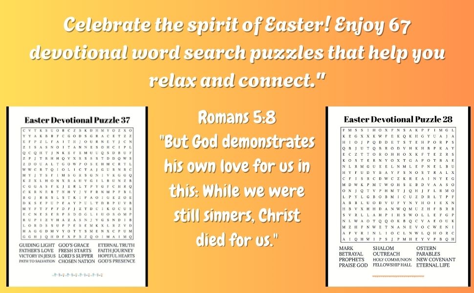 Devotional Word Search for Christians