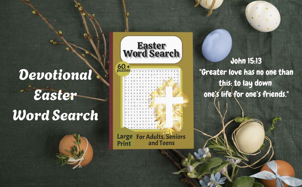 Word Search for Adults Teens and Seniors