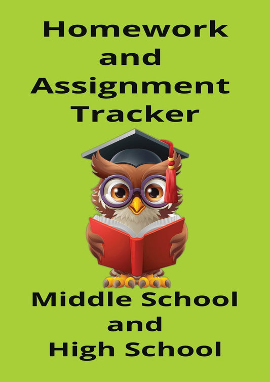 Assignment Tracker front cover j