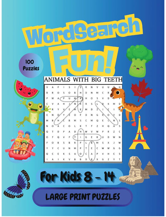 word search cover page